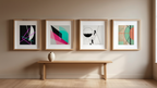 László Moholy-Nagy – 4 Bauhaus Prints | Modernist Art Collection - Hakyarts