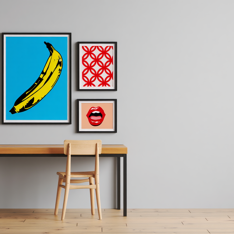 Retro Pop Collection – Set of 3 Vibrant Prints