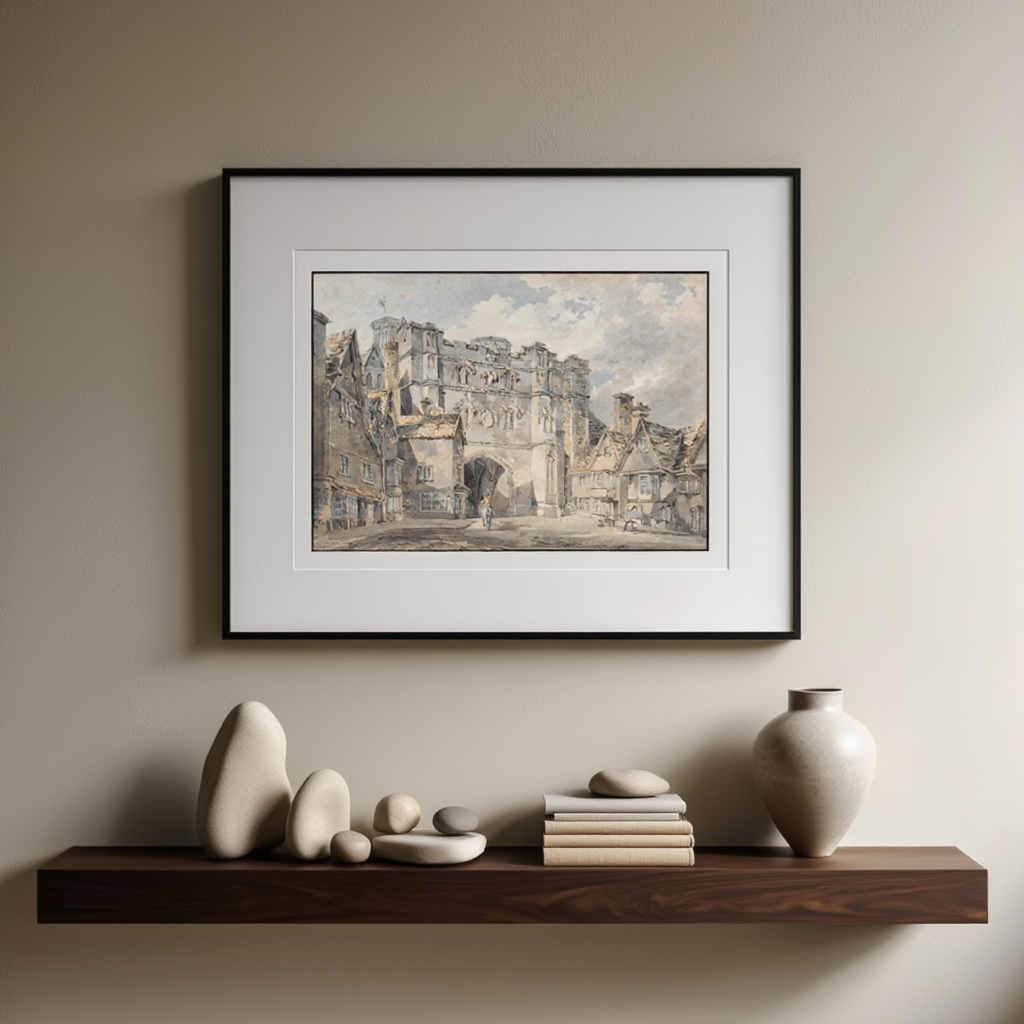 William Turner - Christ Church Gate