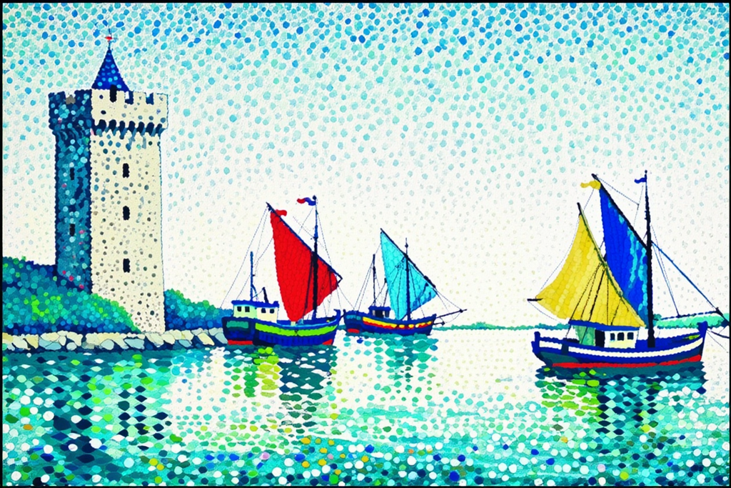 Paul Signac – Neo-Impressionist Seascapes Quartet 4 Prints Mix & Match