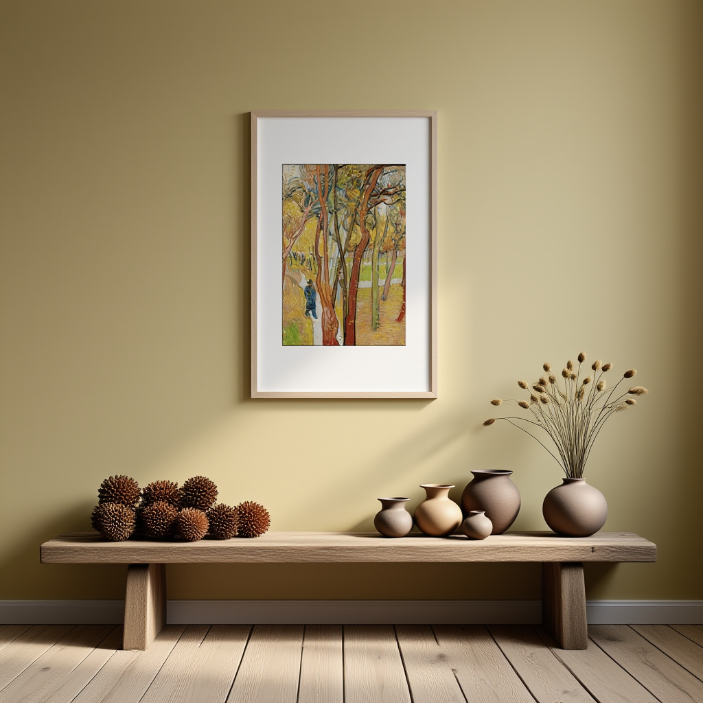 Vincent Van Gogh - The Garden of Saint Paul's Hospital