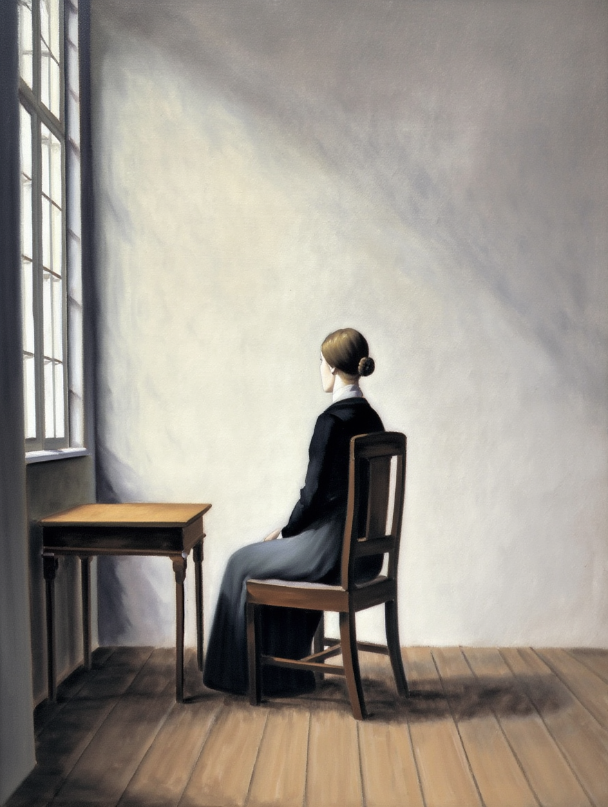 Hammershøi Nordic Interiors – 4 Prints Mix & Match