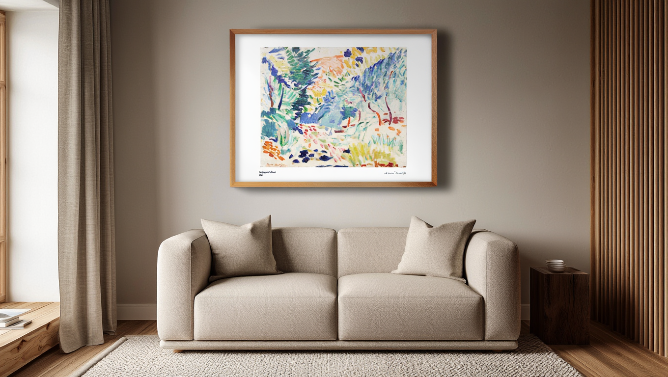 Henri Matisse - Landscape at Collioure Poster