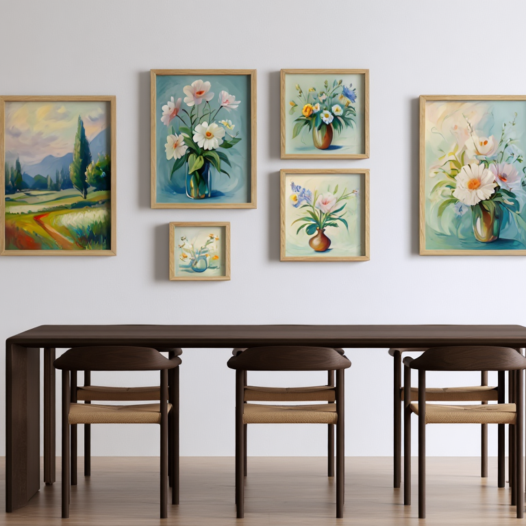 Impressionist Masters Wall Art – Set of 6 Prints