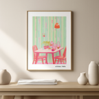 Kitchen Table Poster