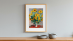 Bouquet of Sunflowers – Claude Monet Poster | Impressionist Nature Art Print