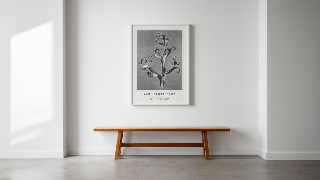 Karl Blossfeldt - Delphinium 'Larkspur' Poster