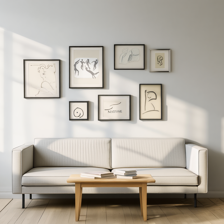 Matisse Inspired Wall Art Set – 6 Prints