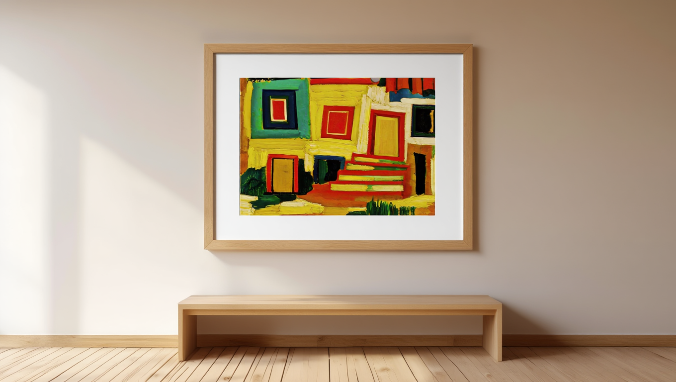 Amadeo de Souza-Cardoso - The Little Bright House