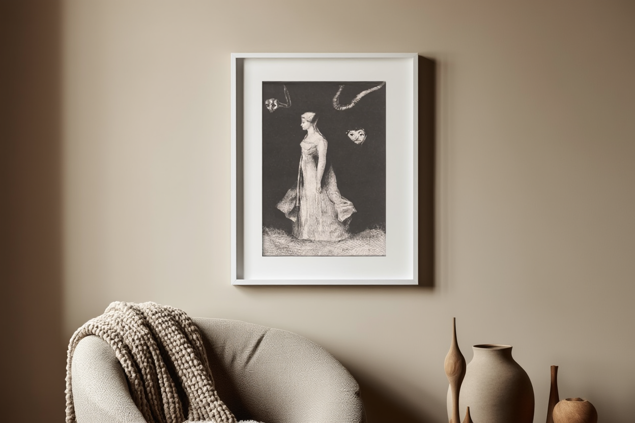 Odilon Redon - Haunting