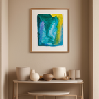Farbstudien, 10 Blätter IV (1923) by Karl Wiener – Modern Abstract Art Print