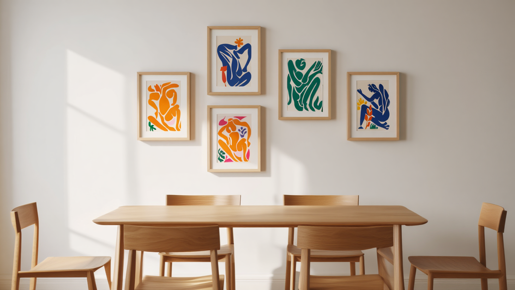 Matisse Figurative – Set of 5 Abstract Prints