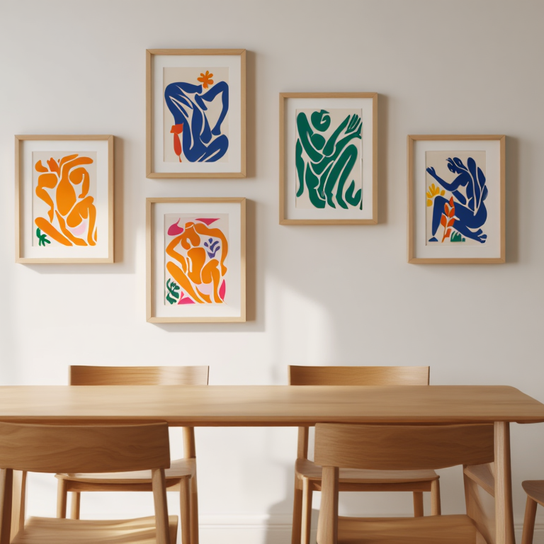 Matisse Modernist Collection – Set of 5 Prints