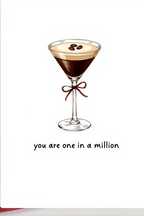 Set of 3 Espresso Martini Cocktail-Inspired Prints – Minimalist Bar Wall Art - Hakyarts