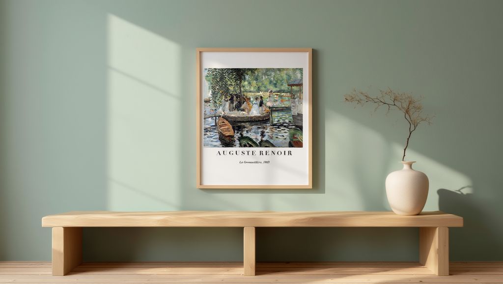 Auguste Renoir - La Grenouillère Poster