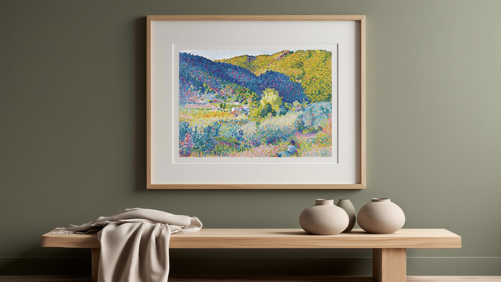 Henri-Edmond Cross - Paysage De La Chaîne Des Maures