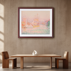 Paul Signac  - The Harbour at Marseilles Poster