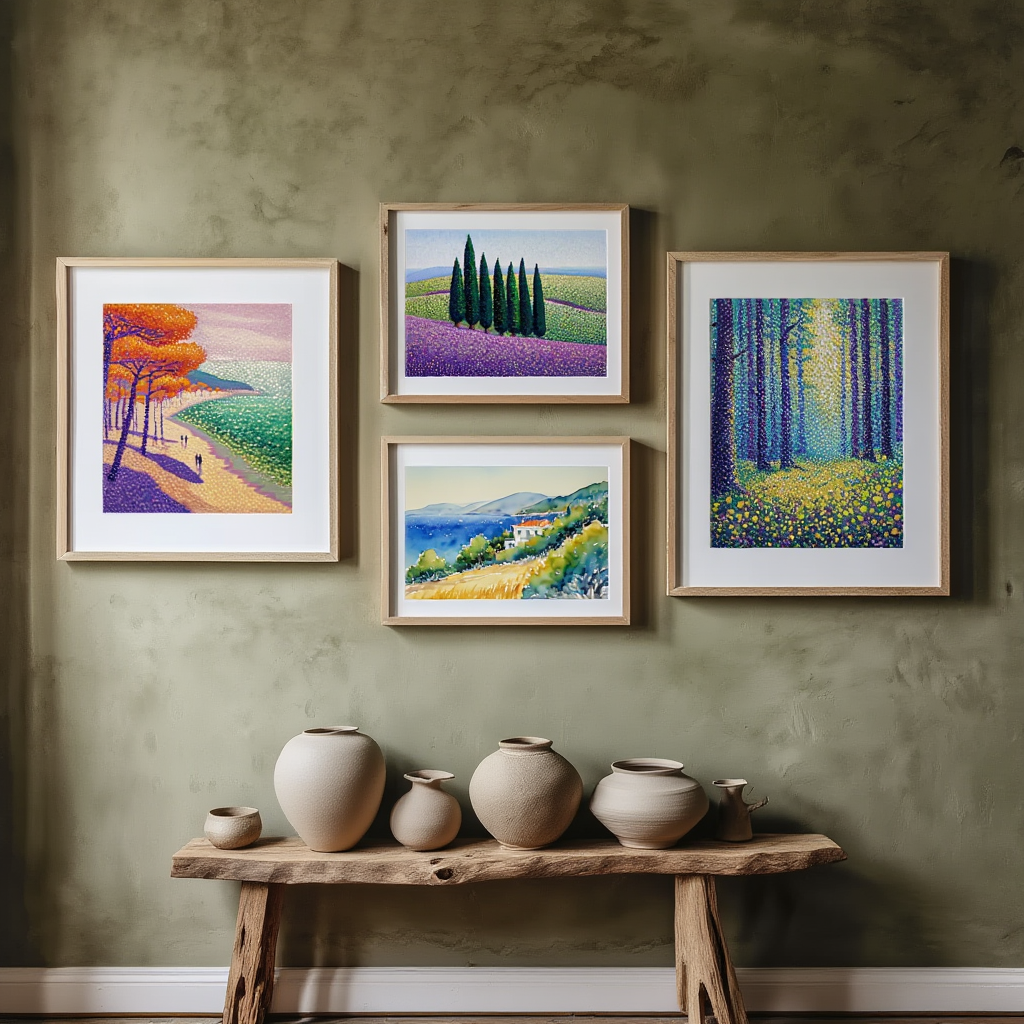 Henri‑Edmond Cross – Luminous Vistas Quartet