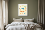 Poissons by Odilon Redon – Surreal Figurative Art Print - Hakyarts