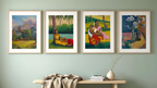 Gauguin Tahitian Dreams – 4 Prints Mix & Match