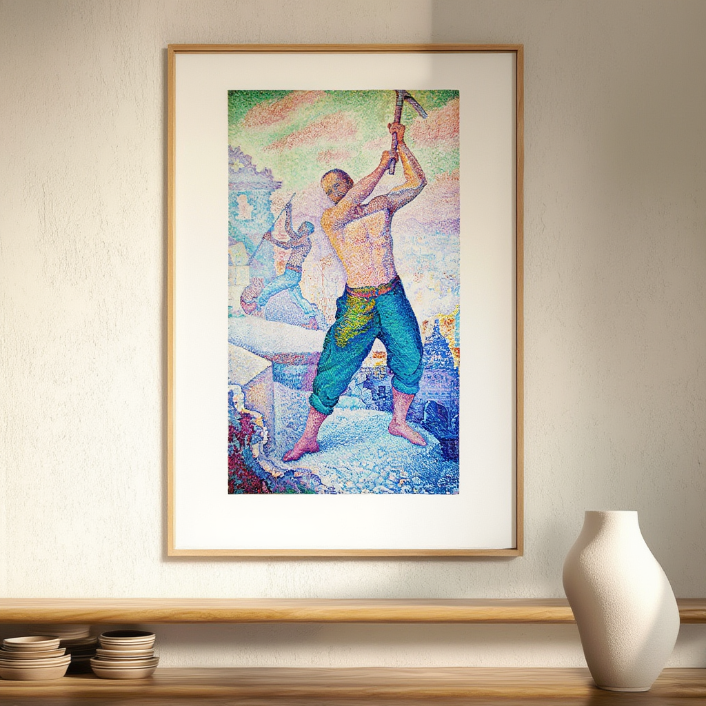 Paul Signac - L'affiche du démolisseur | HakyArts