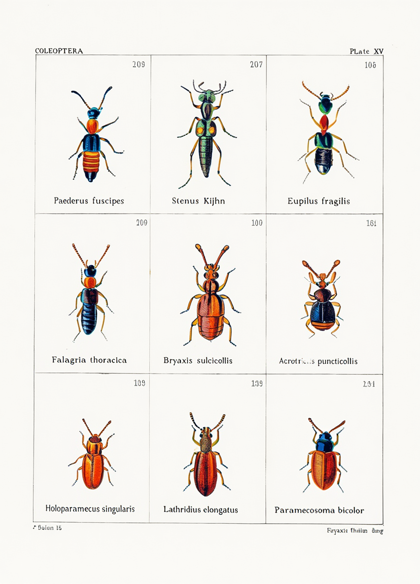British Beetles Plate IV