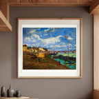 La Seine – Armand Guillaumin Poster | Impressionist River Landscape Art PrintArmand Guillaumin - La Seine