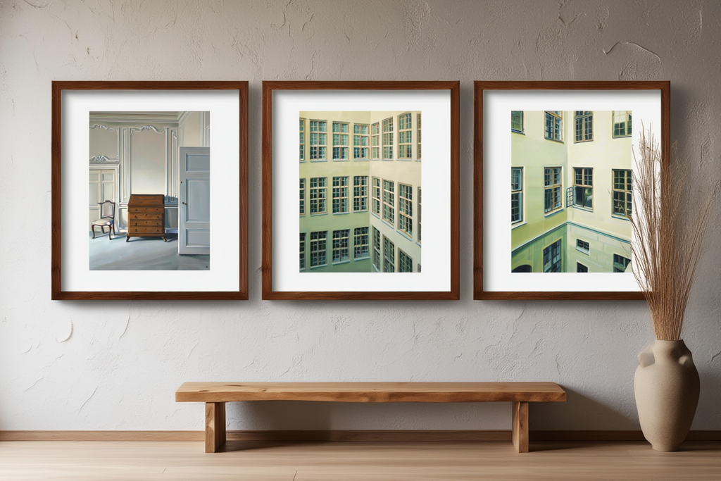 Hammershøi Scandinavian Calm – 3 Prints Mix & Match