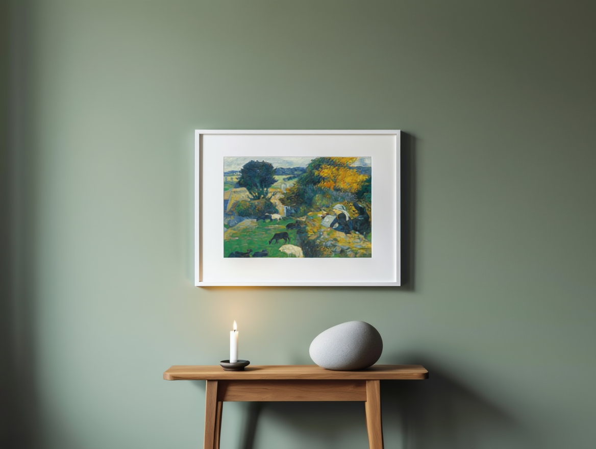 Paul Gauguin - La Bergère Bretonne