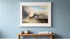Fishing Boats with Hucksters Bargaining for Fish by J.M.W. Turner – Landscape Art Print