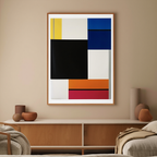 Composition XXI (1923) by Theo van Doesburg – De Stijl Modern Art Print - Hakyarts