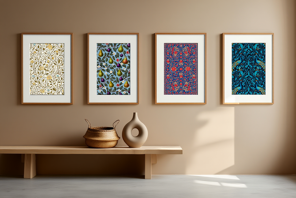 William Morris – Verdant Whimsy 4-Prints