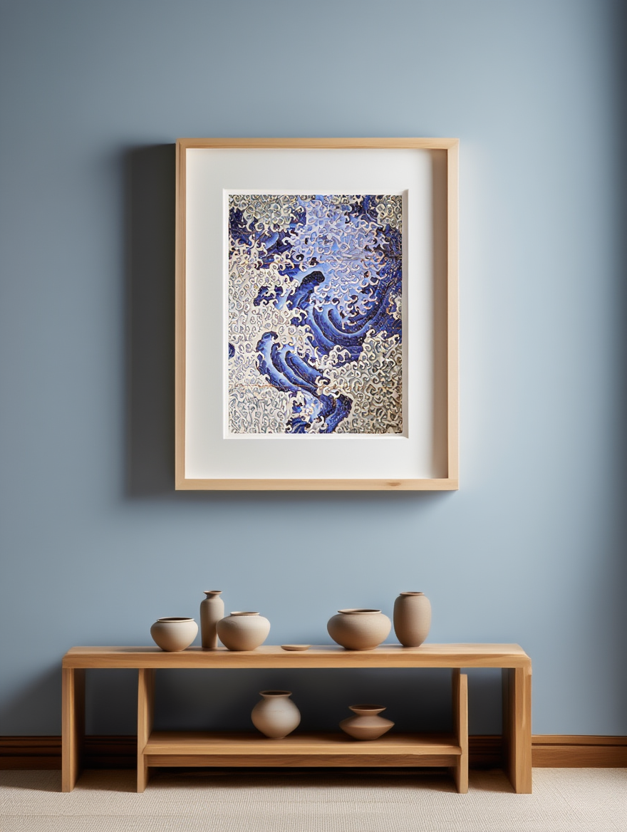 Katsushika Hokusai – Masculine Wave - Iconic Ukiyo-e Japanese Art Print