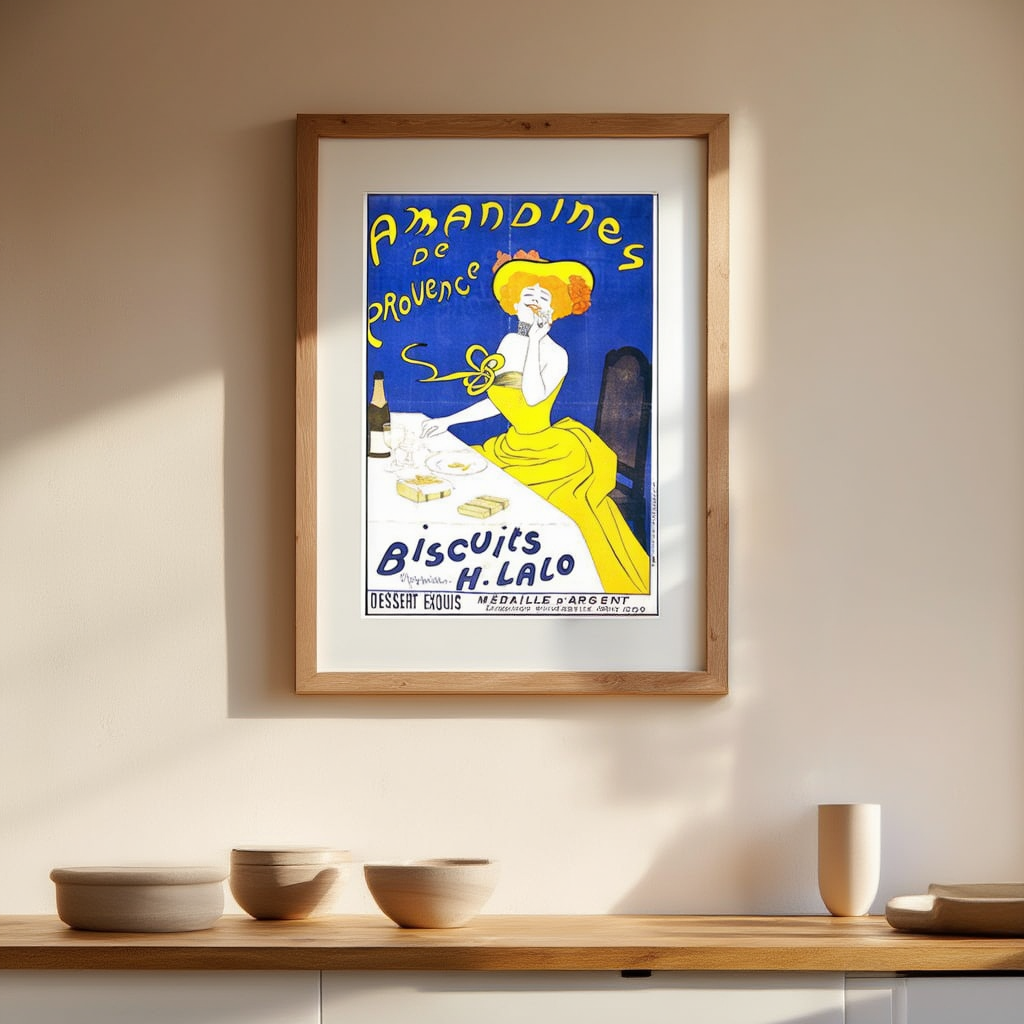 Amandines de Provence by Leonetto Cappiello – Vintage Advertising Art Print