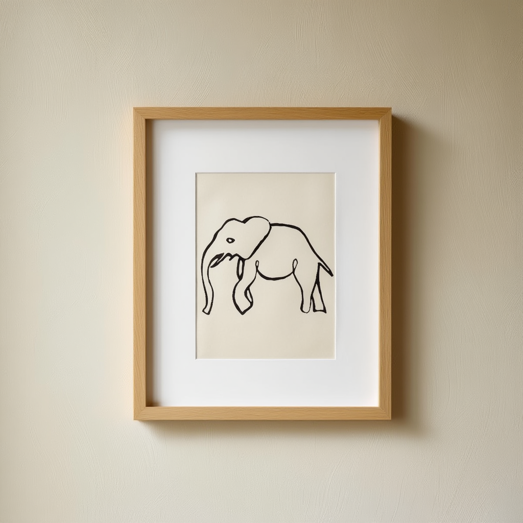 The Beige Elephant by Picasso