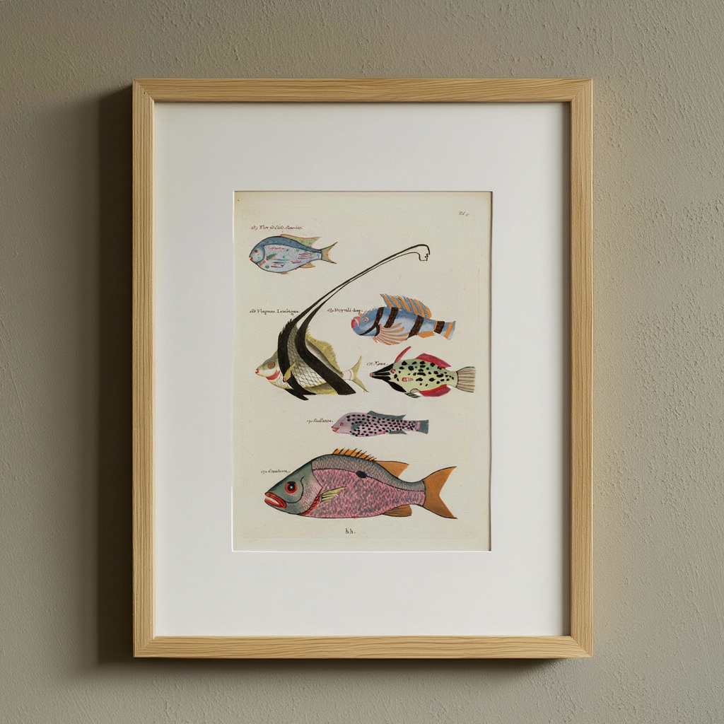 Louis Renard - Poissons Plate 31 Poster