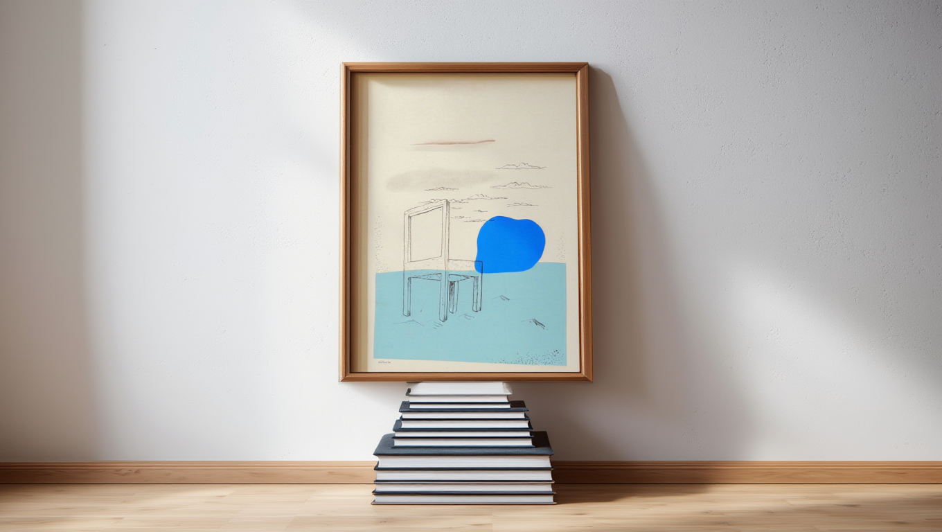 Landscape With A Chair – Mikuláš Galanda (1930) | Modernist Landscape Art Print