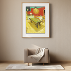 Le Café de Nuit – Vincent van Gogh Poster | Post-Impressionist Interior & Genre Art Print