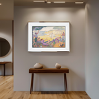 Au Temps d’Harmonie – Paul Signac Poster | Neo‑Impressionist Coastal Art Print