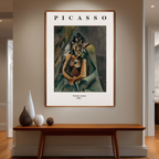 Pablo Picasso – Femme Assise - Ikonisk kubistisk kunsttryk