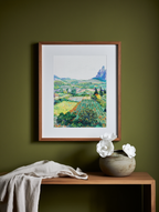 Field with Poppies – Vincent van Gogh Poster | Post-Impressionist Landscape & Floral Art Print