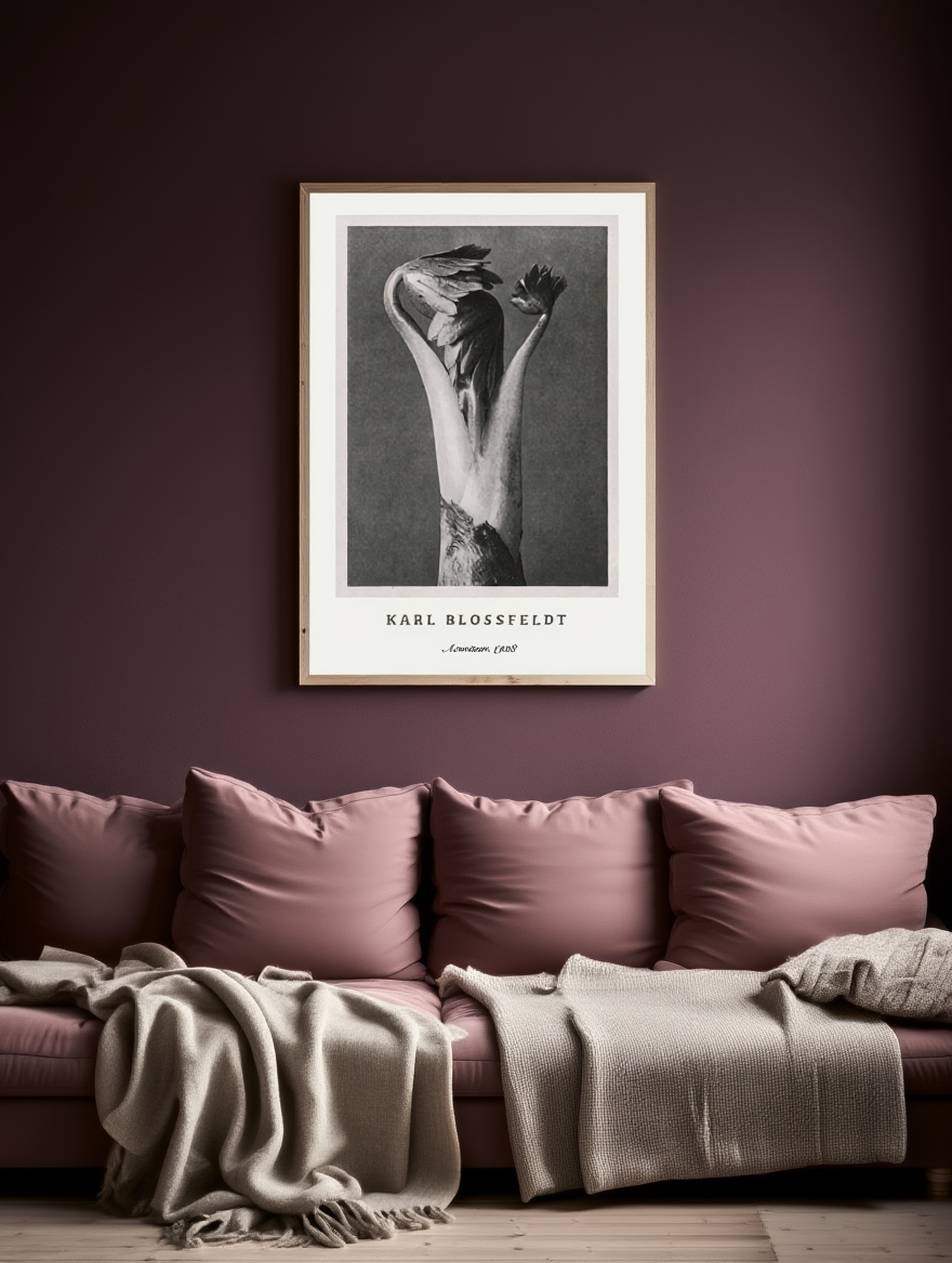 Karl Blossfeldt - Aconitum Poster