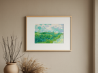 Green Wheat Fields – Vincent van Gogh Poster | Post-Impressionist Landscape & Nature Art Print