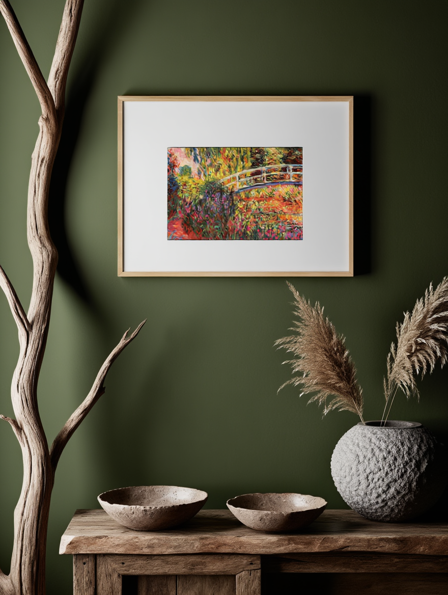 Claude Monet - Water Lily Pond