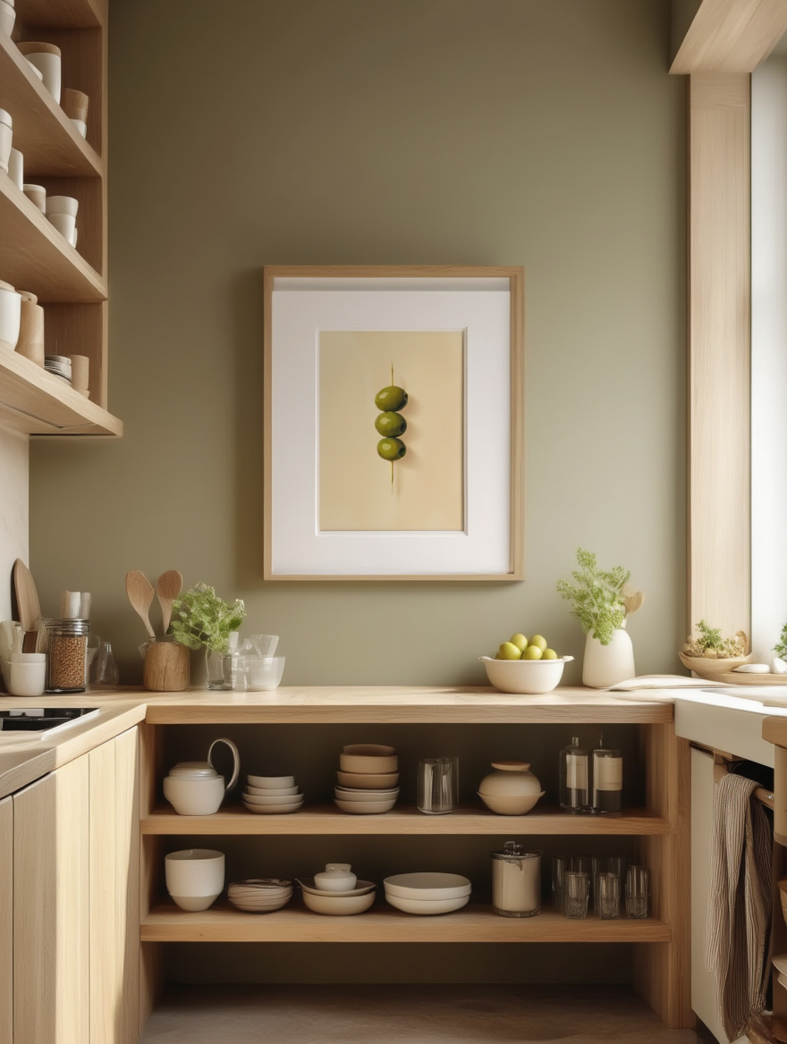Olives Lovers — Modern Wall Art Print
