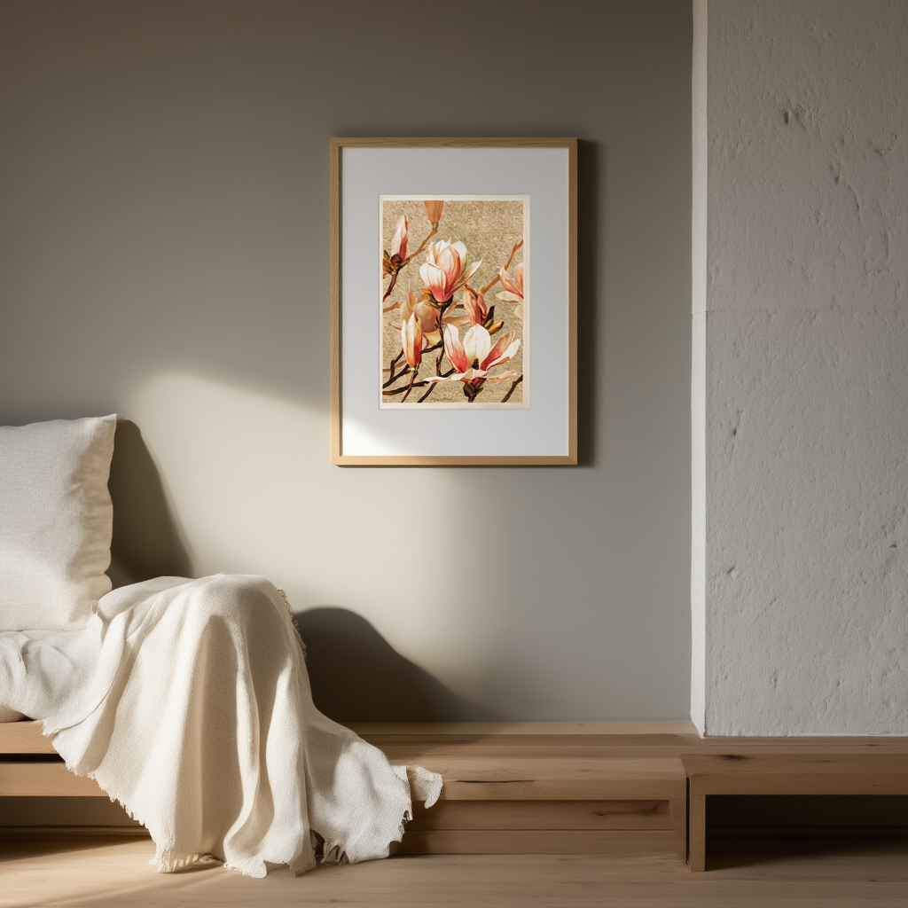 Louis Prang & Co - Magnolia