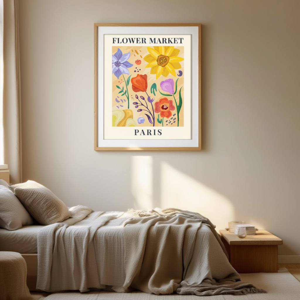 Flower Market Galerie D'Art Modern Paris