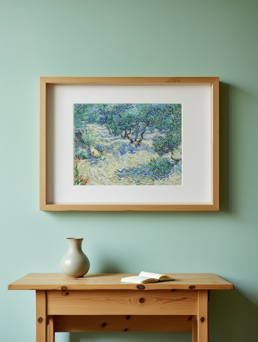 Vincent Van Gogh - Olive Orchard Poster