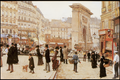 Le Boulevard St. Denis, Paris – Jean Béraud Poster | Belle Époque Parisian Street Scene Art Print