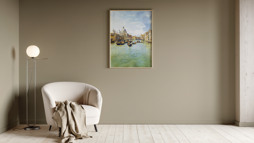 Indgangen til Canal Grande, Venedig af Canaletto (1730) – Italiensk mesterværk